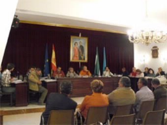 Momento del Pleno Extraordinario del 14 de noviembre