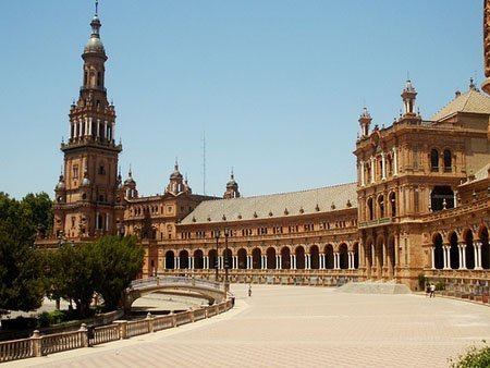Plaza de España. Strocchi.