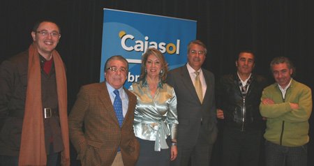 Alberto G Reyes, Nano de Jerez, Mª Gómez, Fabi, Manuel Orta y Segundo Falcón.