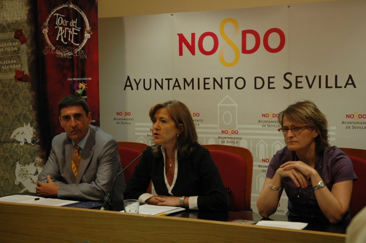 Acto de presentación en Sevilla del proyecto Tour del Arte.