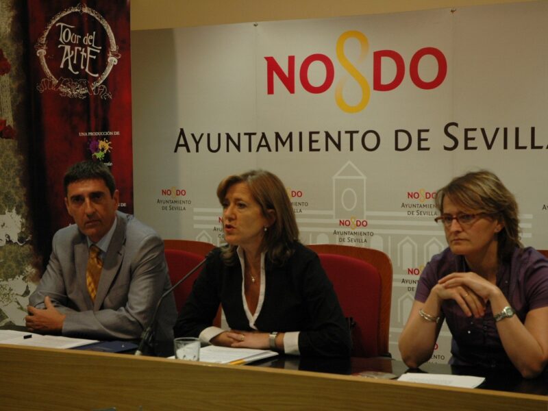 Acto de presentación en Sevilla del proyecto Tour del Arte.