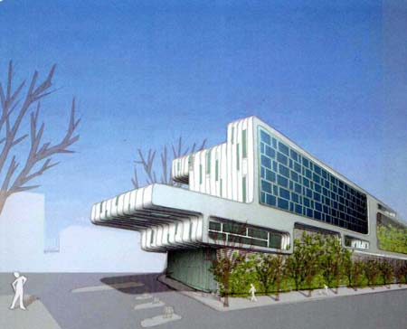 La nueva gasolinera se ubicará en la planta baja de un edificio de oficinas