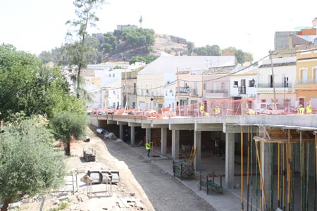 Esta zona se convertirá en la primera puesta en valor de la zona verde del centro de Morón