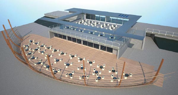 El segundo módulo de restauración del Muelle ha sido adjudicado al empresario Julio Díaz de las Heras