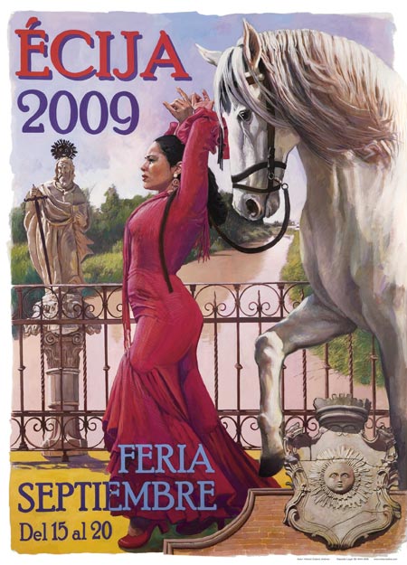 Cartel de la feria de Marchena de este año