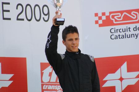 Bejarano, en el podio de Barcelona