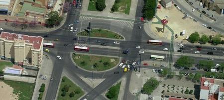En el cruce de Los Arcos la avenida de Andalucía pasará por debajo de la Ronda del Tamarguillo
