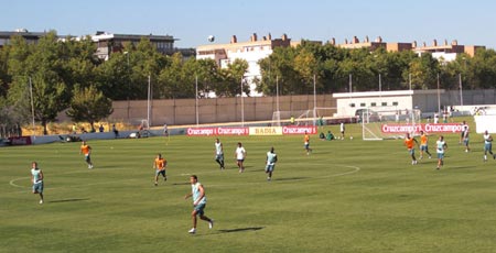 El Betis suspendió el último entrenamiento