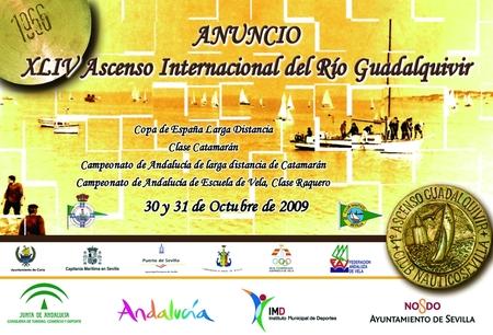 Cartel del ascenso internacional del Guadalquivir