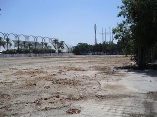 El solar del Palenque cuenta con más de 11.000 metros cuadrados desde su demolición en 2007