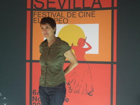 La directora francesa presentó en el Lope de Vega Partir, su último film/JAPerez