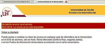 El colapso se produjo según el rector porque