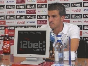 Javi Varas pasó ayer por rueda de prensa/SevillaFC