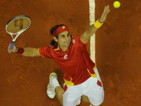 David Ferrer consiguió una épica remontada ante Radek Stepanek/RFET