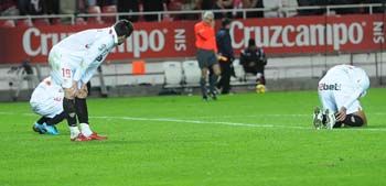 El resultado final deja cierta decepción en el Sánchez Pizjuán/SevillaFC