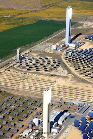 Los ministros europeos de Medio Ambiente visitarán la planta termo solar de Sanlúcar la Mayor