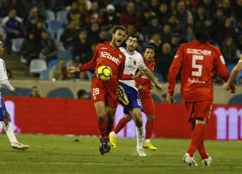 El central sevillista realizó un gran partido en defensa ante el Zaragoza/SevillaFC
