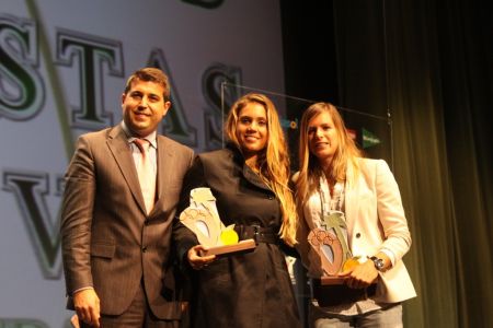 Marina Alabau y Blanca Manchón fueron las deportistas premiadas por Sevilla