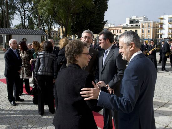 Para Griñán ha sido su primer Día de Andalucía como presidente de la Junta