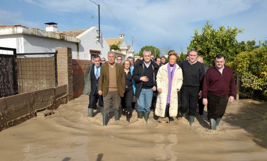 Griñán y Fernández De la Vega han visitado Palma del Río, Córdoba