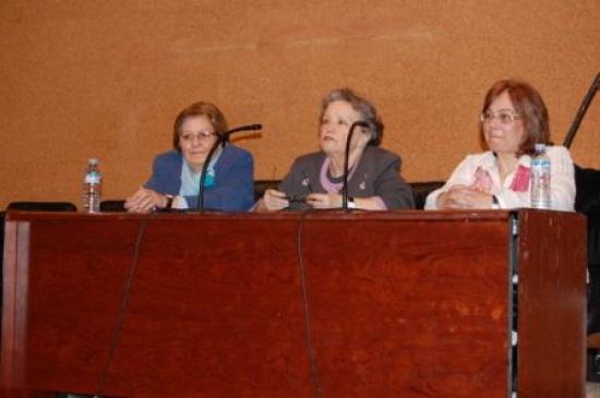 Maria Galiana en el encuentro-coloquio de Alcalá de Gaudaira. /SA