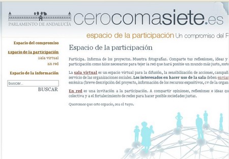 La web cerocomasiete ofrece información actualizada de los proyectos subvencionados