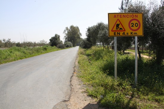 La carretera del Monte actualmente