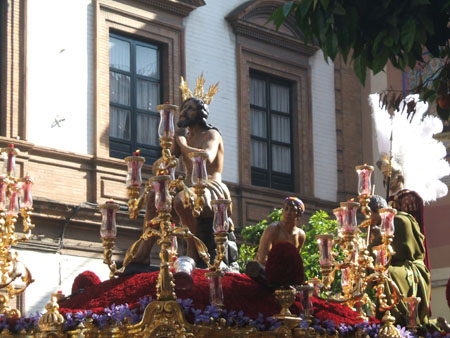 Jesús de las Penas de Triana procesionando el año pasado