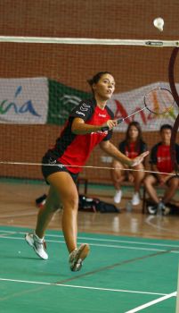 Laura Molina triunfó al ganar el individual femenino y lograr el bronce en dobles