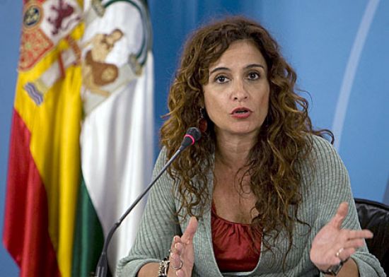 La Consejera de Sanidad en una rueda de prensa