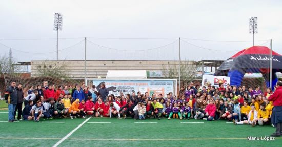 Jugadoras participantes en el II Torneo Internacional de Rugby Femenino / SA