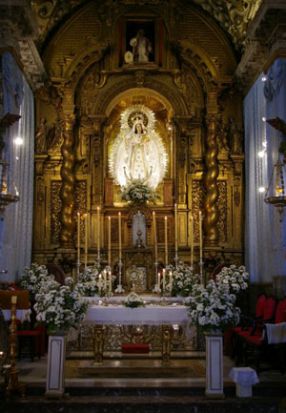 Altar Mayor de la Santa María la Blanca/M.J. Rodríguez Rechi