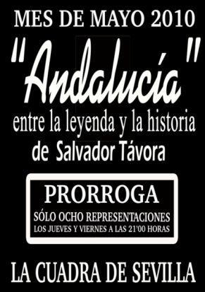 Cartel Távora/ Teatro La Cuadra