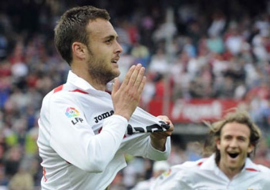 Tres partidos seguidos lleva marcando Cala, el último frente al Sporting/SevillaFC