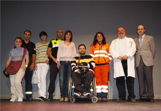Los estudiantes han podido conocer a testigos reales de accidentes de tráfico