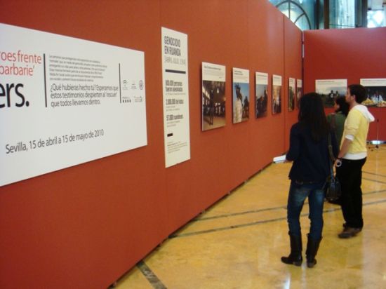 La exposición permanecerá en la Fundación Tres Culturas hasta el 15 de mayo/Paco Cordero