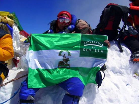 La alpinista sevillana se convirtió en la primera mujer andaluza en subir al Everest/Expedición