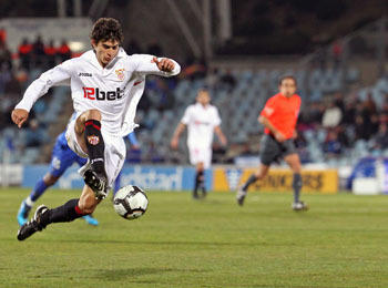 Imagen de un enfrentamiento entre los dos equipos este año en la Copa del Rey/SevillaFC