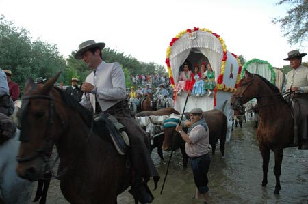 Los romeros inician el camino de vuelta