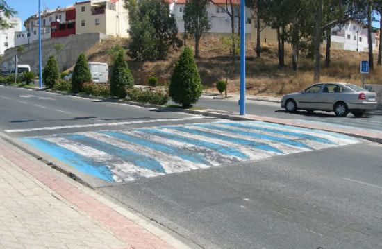 Imagen de uno de los badenes que se pueden encontrar en la ciudad