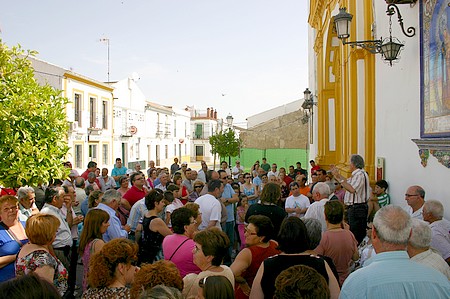 NIVA convocó una manifestación el año pasado contra la subida de la contribución en Castilblanco
