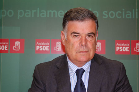 José Antonio Viera arropó al presidente Griñán en el comienzo de su nueva campaña de imagen