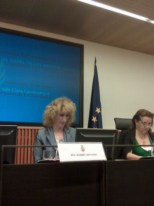 maribel Montaño presentó ayer el presupuesto del ICAS. /Jaume d'Urgell