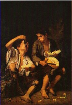 Medio centenar de obras de la primera etapa del pintor sevillano que se han podido contemplar hasta el pasado domingo.