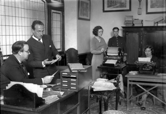 Sucursal de la caja de ahorros en 1959/SA