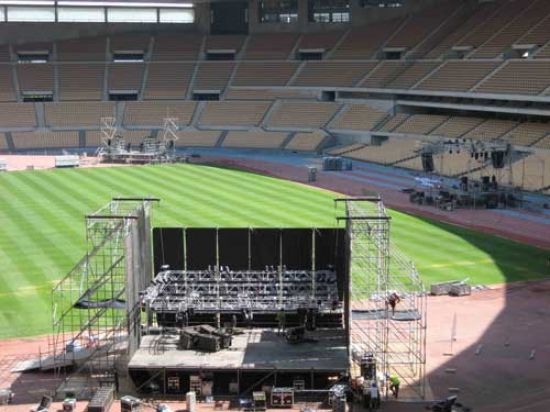 EL Estadio Olímpico tendrá siete escenarios con varios tipos de musica electrónica. /Newsfx