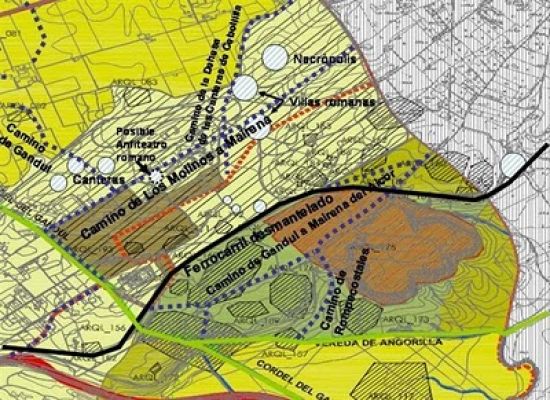 La zona de Las Canteras podría ser de origen romano, pues cuenta con una necrópolis, dos villas, entre otros restos/AndalucesdeAlcala.