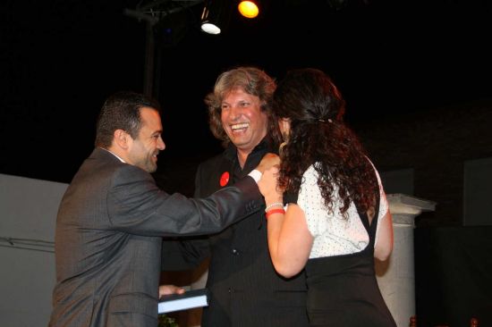 José Mercé, recibiendo el premio