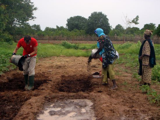 Voluntario del programa de cooperación de la Hispalense en Mali, África/SA