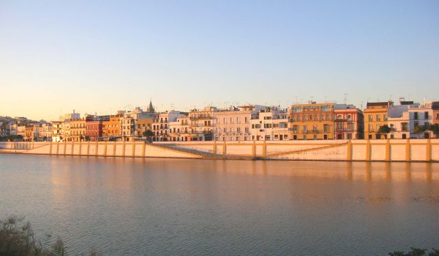 Vista parcial de la calle Betis/Wikicommons